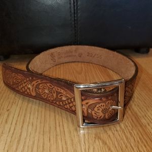 Double S Leather Kids Belt